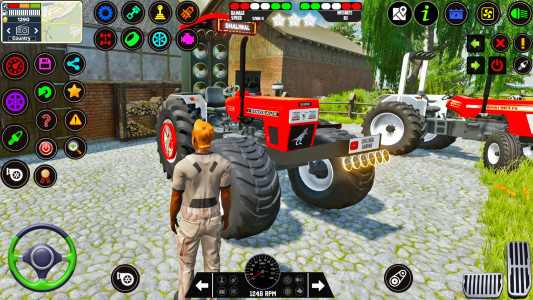 اسکرین شات بازی US Farming Tractor Games 3d 5