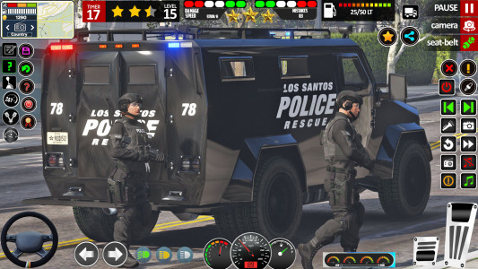 اسکرین شات بازی Police Car Game Car Parking 3D 8