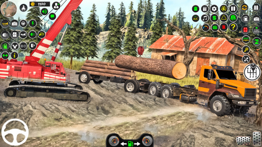 اسکرین شات بازی Snow Mud Truck Runner Offroad 2