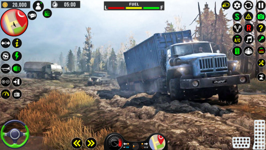 اسکرین شات بازی Snow Mud Truck Runner Offroad 8