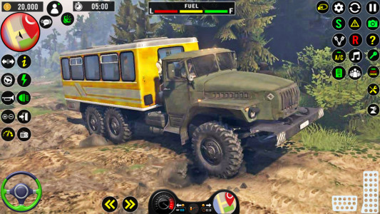 اسکرین شات بازی Snow Mud Truck Runner Offroad 3