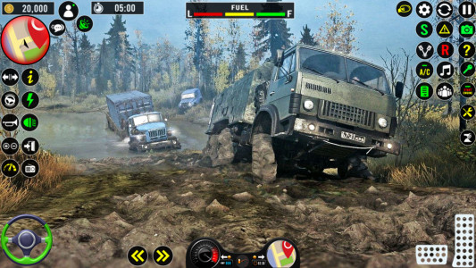 اسکرین شات بازی Snow Mud Truck Runner Offroad 5