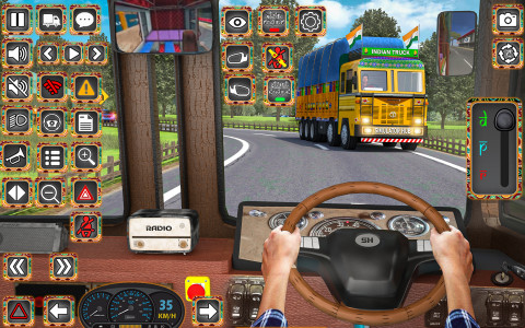اسکرین شات بازی Indian Truck Simulator 3D 3