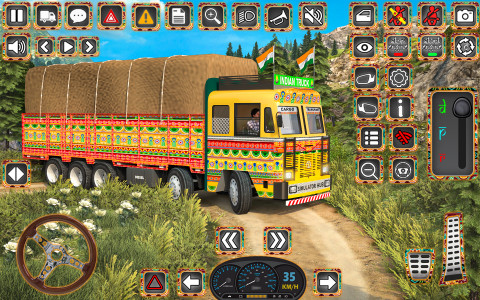 اسکرین شات بازی Indian Truck Simulator 3D 1