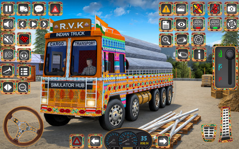 اسکرین شات بازی Indian Truck Simulator 3D 6