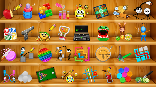 اسکرین شات 1 بازی Mini Antistress Relaxing Games