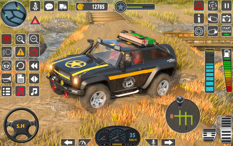 اسکرین شات بازی Offroad Jeep Driving Mud Games 5