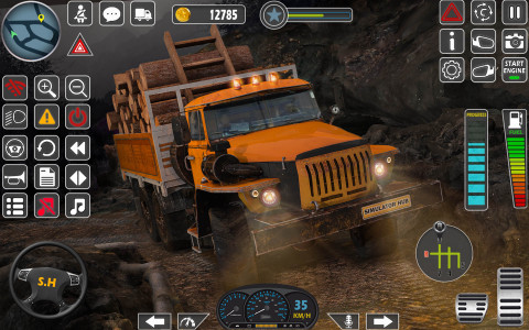 اسکرین شات بازی Offroad Jeep Driving Mud Games 4