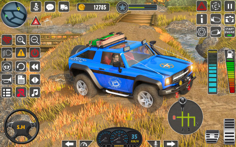 اسکرین شات بازی Offroad Jeep Driving Mud Games 7