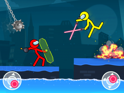 اسکرین شات بازی Stick-man Fighting Games 1