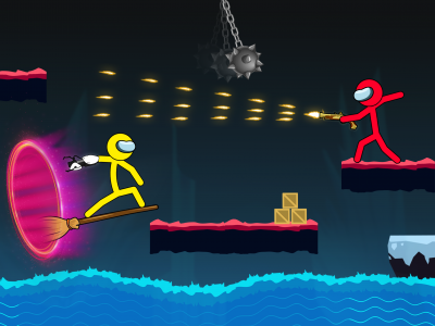 اسکرین شات بازی Stick-man Fighting Games 2