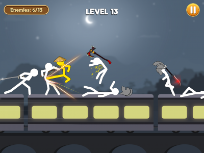 اسکرین شات بازی Stick Ninja: Stickman Battle 4
