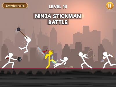 اسکرین شات بازی Stick Ninja: Stickman Battle 2