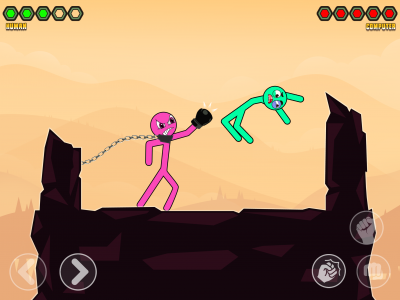 اسکرین شات بازی Stick man Boxing Death Punch 1