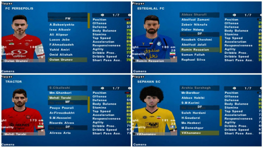 اسکرین شات بازی شبیه ساز eFootball PES 2025 : لیگ برتر و آسیا 2