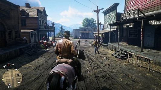اسکرین شات 1 بازی شبیه ساز بازی رد دد (RED DEAD)
