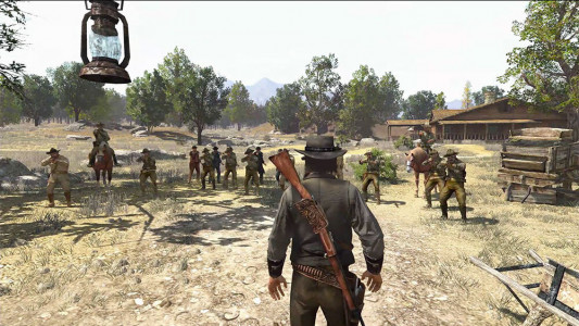 اسکرین شات 2 بازی شبیه ساز بازی رد دد (RED DEAD)