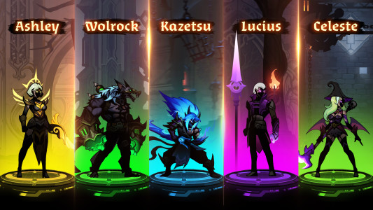 اسکرین شات 1 بازی Shadow War: Idle RPG Survival