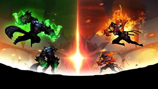 اسکرین شات 4 بازی Shadow War: Idle RPG Survival