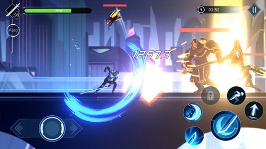 اسکرین شات بازی Overdrive II: Epic Battle - Shadow Cyberpunk City 1