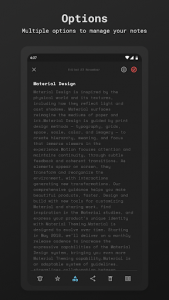 اسکرین شات برنامه Scrittor -  A simple note app 😀 2
