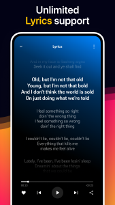 اسکرین شات 3 برنامه Music Player - MP3 Player