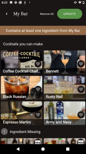 اسکرین شات 8 برنامه Shake and Strain Cocktails