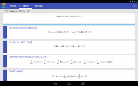 اسکرین شات برنامه Math Solver 7