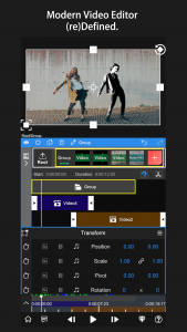 اسکرین شات برنامه Node Video - Pro Video Editor 2