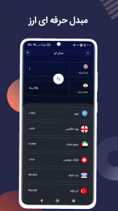 اسکرین شات برنامه ‏نرخ ارز، سکه و طلا 6