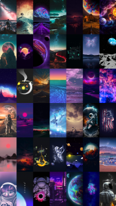 اسکرین شات 4 برنامه Walli - Stunning 4K Wallpapers