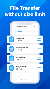 اسکرین شات برنامه Share File - Transfer Files 1
