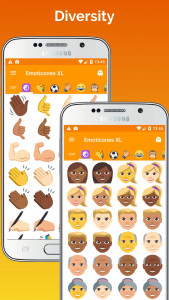 اسکرین شات برنامه Big Emoji sticker for WhatsApp 5