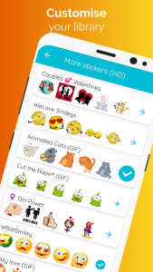 اسکرین شات برنامه WhatSmiley: Emoji WASticker 6
