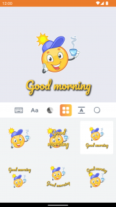 اسکرین شات برنامه Text Smiley stickers WASticker 6