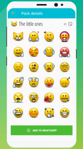 اسکرین شات برنامه WeSmile Smileys (WASticke) 6