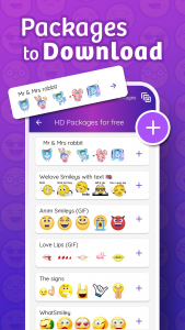 اسکرین شات برنامه WhatsLov Stickers (WASticker) 4