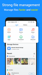 اسکرین شات برنامه ShareKaro:File Share & Manager 7