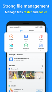 اسکرین شات 7 برنامه ShareKaro:File Share & Manager