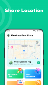 اسکرین شات برنامه Live Location Share 1