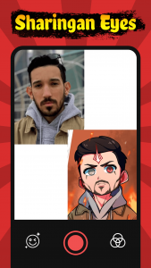 اسکرین شات 8 برنامه Sharingan Eyes Camera - Anime