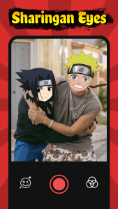 اسکرین شات 6 برنامه Sharingan Eyes Camera - Anime