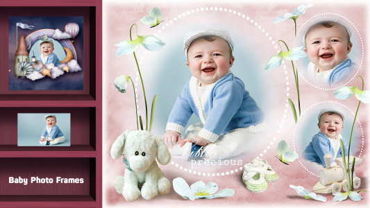 اسکرین شات برنامه Baby Photo Frames 5