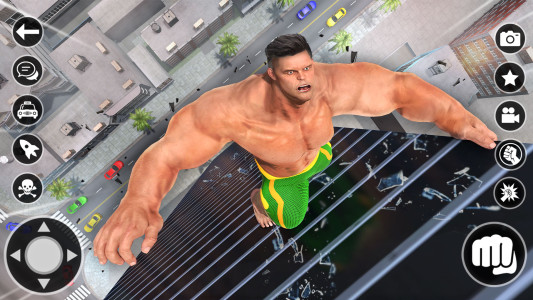 اسکرین شات 7 برنامه Grand Monster Rope hero Game