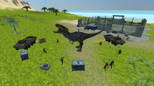 اسکرین شات بازی Dinosaur War in the Tropics 5