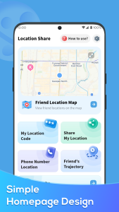 اسکرین شات 1 برنامه Location Share