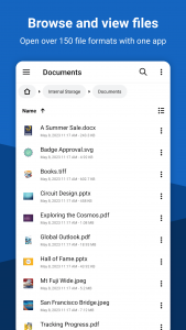 اسکرین شات 1 برنامه File Viewer for Android