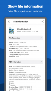اسکرین شات 3 برنامه File Viewer for Android
