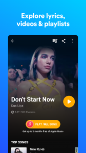 اسکرین شات 3 برنامه شازم (Shazam: Discover songs & lyrics in seconds)