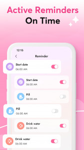 اسکرین شات 7 برنامه She Period & Pregnancy Tracker